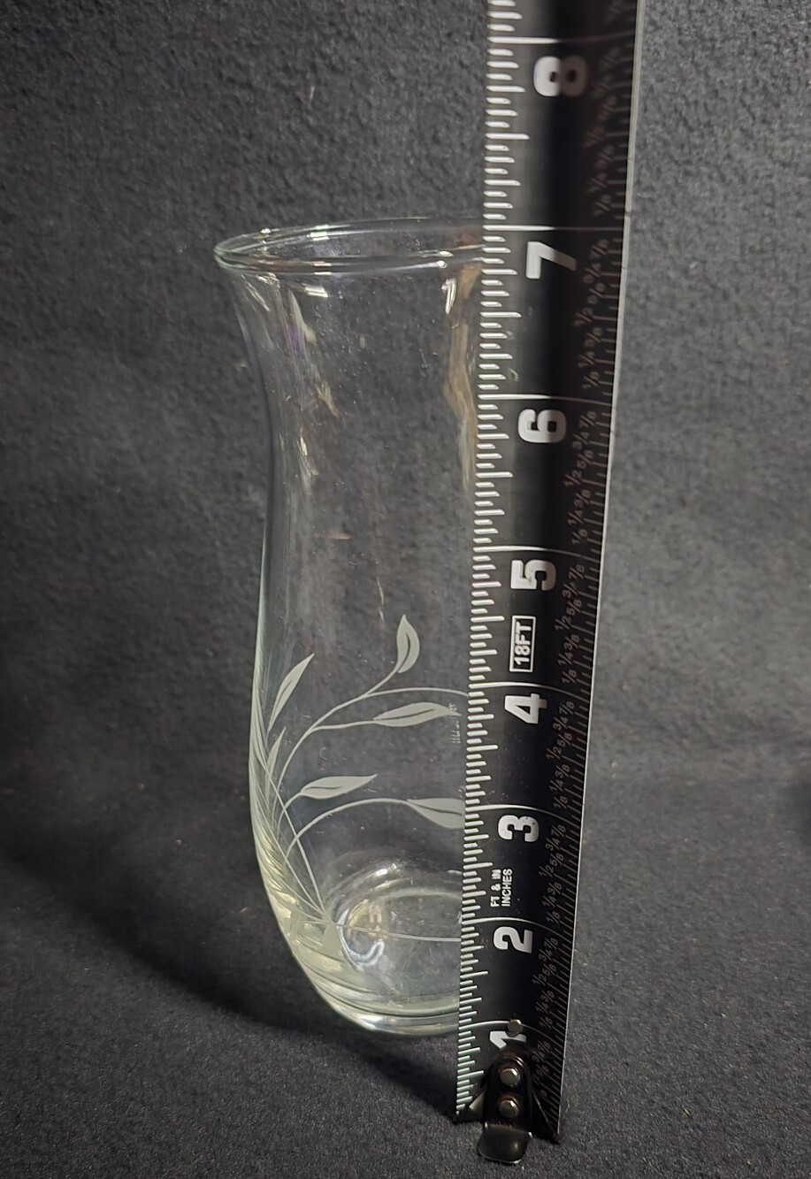 Cameo Crystal Hand Cut Vase - Picture 7 of 8